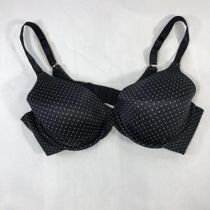 Lilyette Polka Dot Bra Size 38C Underwired